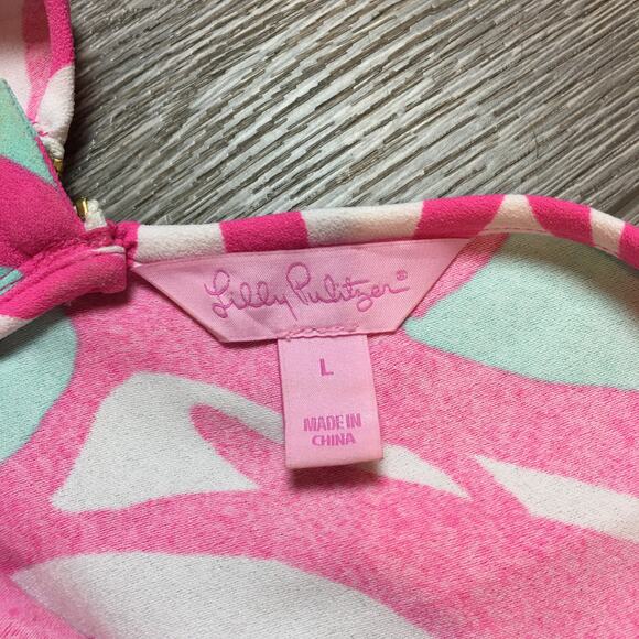 Lilly Pulitzer Sabrina Shift Dress - size L - Picture 3 of 7